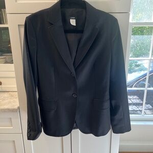 J. Crew Black Suit